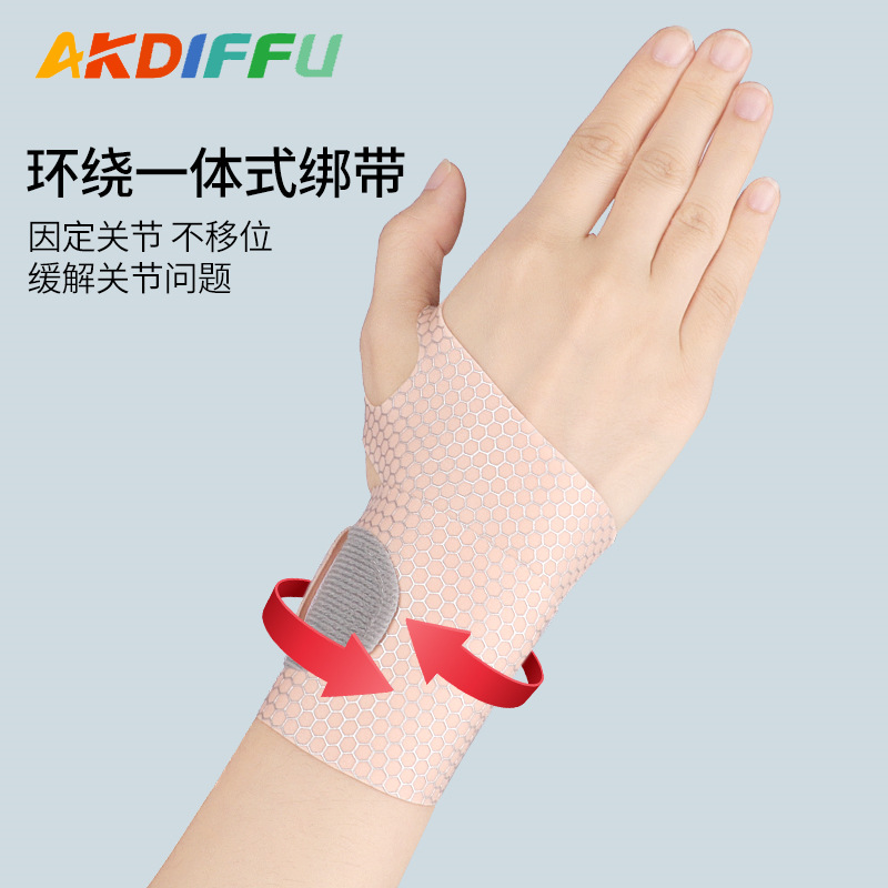 Yoga TFCC esguince lesión tendón vaina protector de muñeca deportes protector de la MUÑECA DELGADA cepa vaina ligero protector de la muñeca de presión