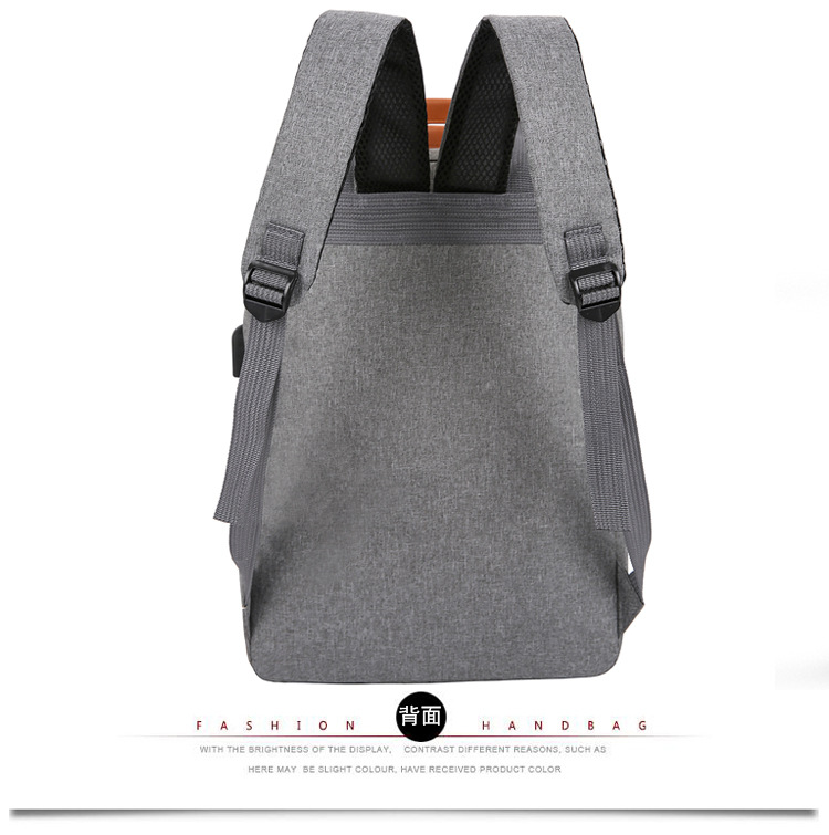 New large-capacity casual and simple hand-held backpack, business commuting schoolbag, short-distance business trip casual computer backpack undefined