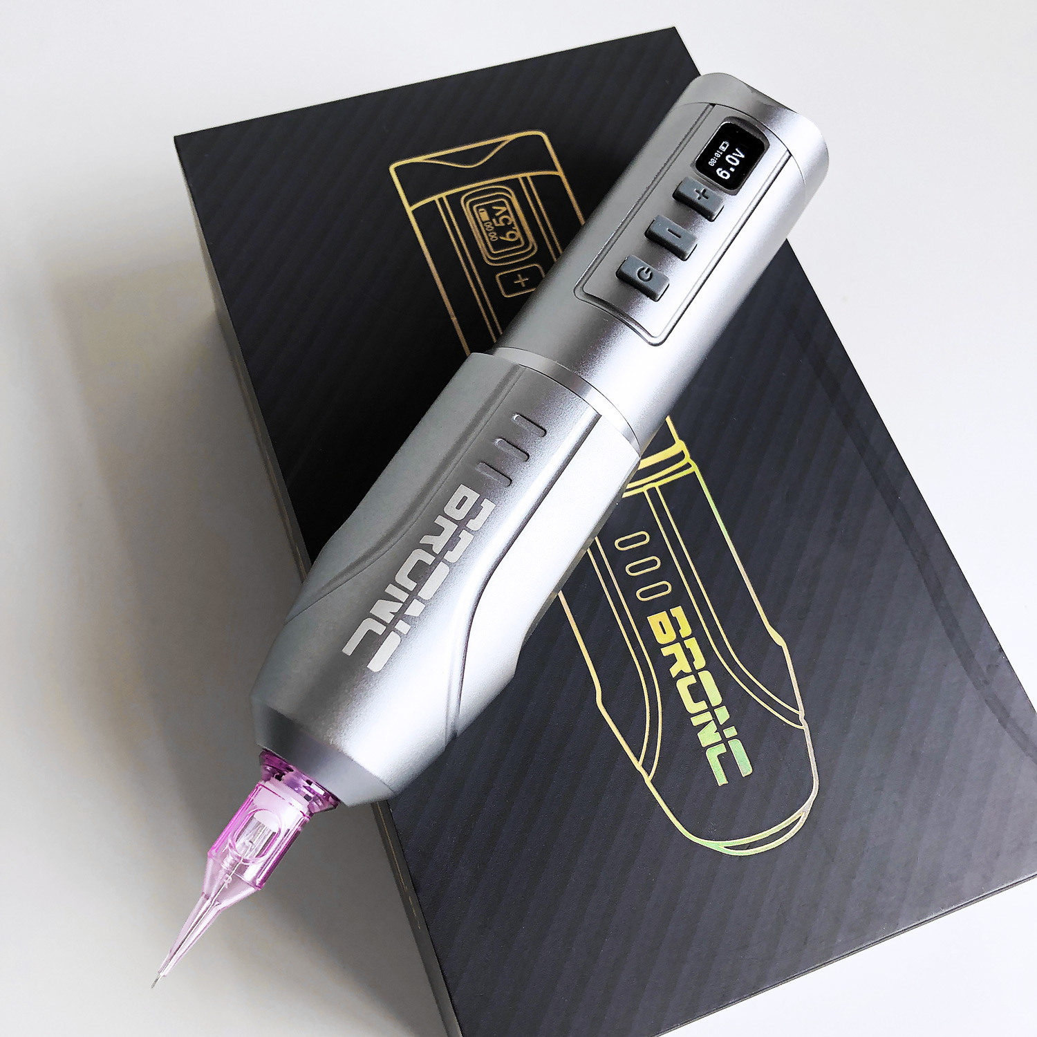 BRONC 1003-101 Tattoo Tool with Integrated Motor, Tattoo Pen, In Stock, Tattoo Machine, Factory Direct Sales, Permanent Makeup Instrument