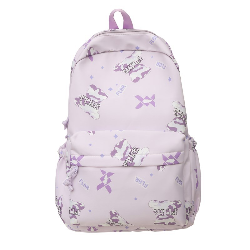 Nueva mochila escolar pequeña y fresca para estudiantes universitarios de secundaria y preparatoria, mochila de mujer de gran capacidad casual simple, mochila de viaje ligera