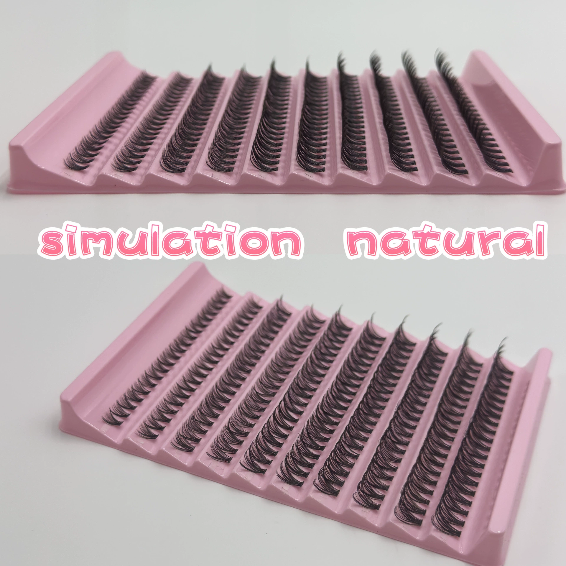 Накладные ресницы с завитком (Curling false eyelashes) для ресниц, отдельные пучки ресниц, 16 мм, стиль