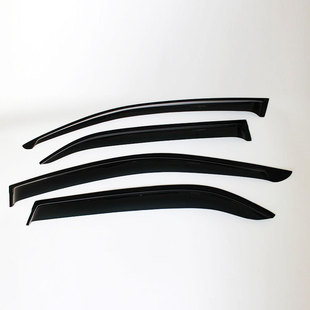 Car Exterior Rain Eyebrow Rain Shield Accessories Modification Suitable for 12 Toyota Fortuner Rain Shields