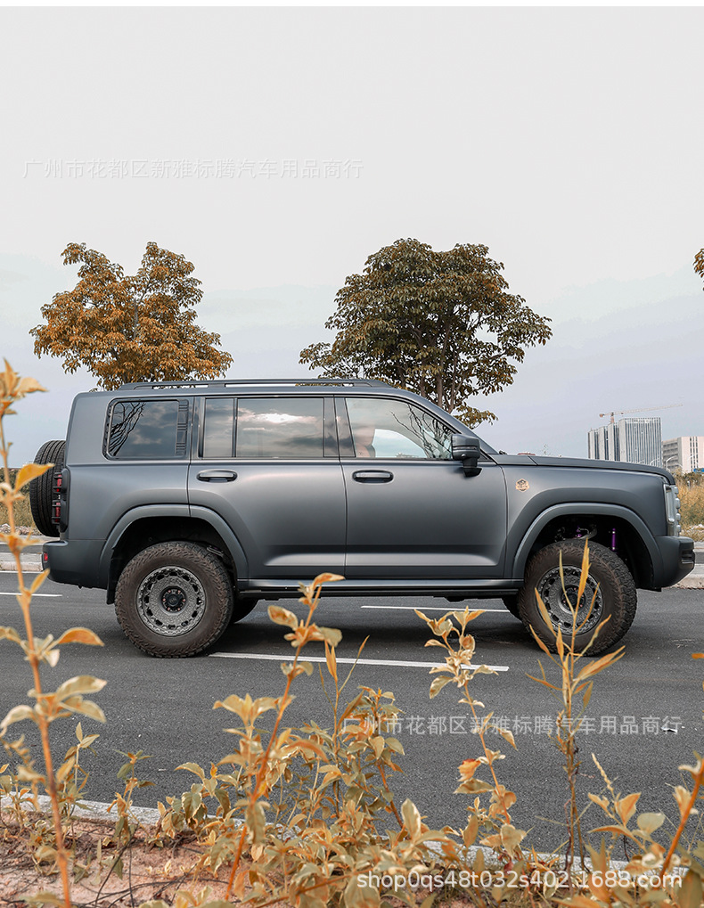 Second-Generation Haval H9 Shock Absorber Black Mamba Nitrogen Hydraulic Shock Absorber with Adjustable Softness and Height Increase 2inch 1.5inch Modification