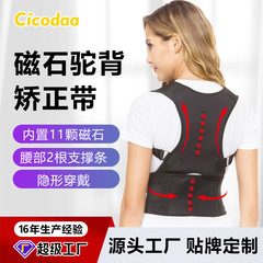 Adult Back Support Belt Adjustable Magnetic Hunchback Corrective Belt Seated Posture Shoulder Opening Waist Correction Belt Manufacturer