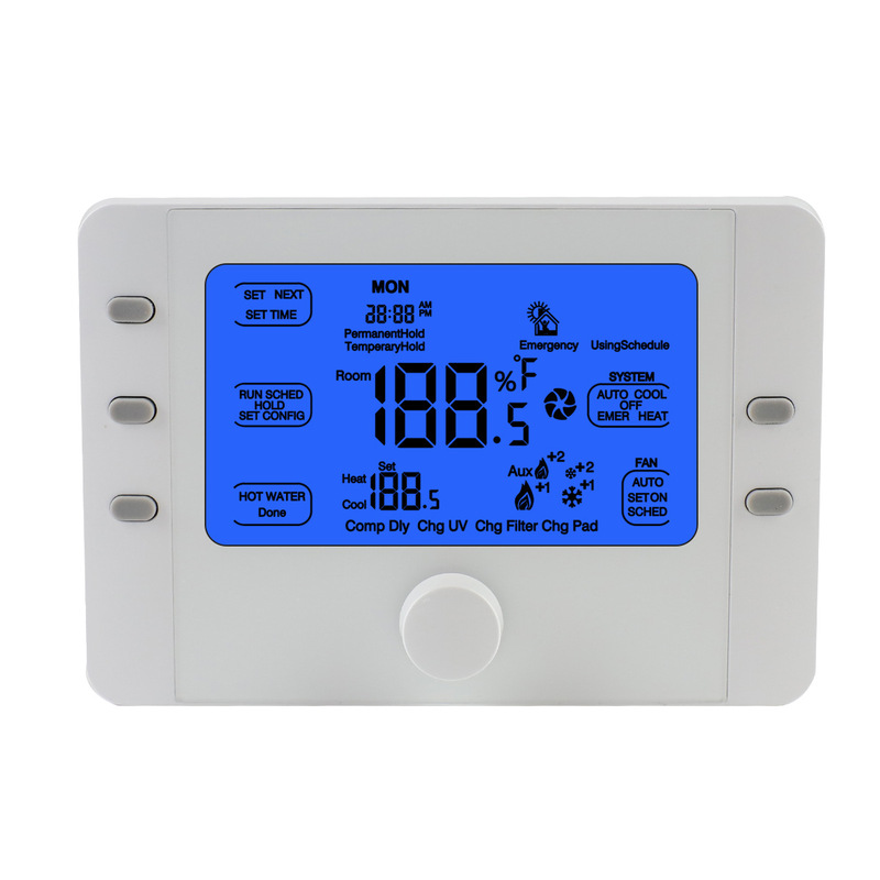 Thermostat Hy818 Series Manual Thermostat Can Be Used for Temperature Control of Three-Heat and Two-Cooling Systems, Heat Pump Systems and Other Temperature Controls