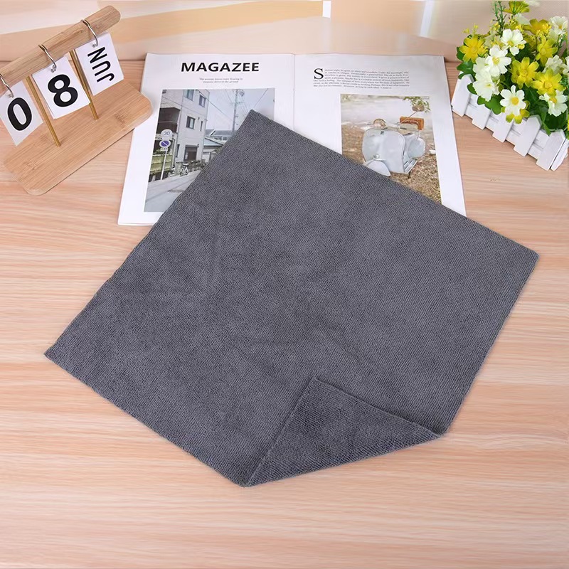 toalla de tejer de urdimbre para lavado de automóviles, toalla de tejido plano de microfibra al por mayor, absorción de agua, limpieza de vidrio, lavado de automóviles grande