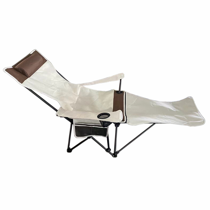 Silla reclinable al aire libre para acampar sillón plegable sillón de playa portátil para sentarse y acostarse