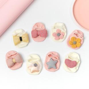 Baby Socks Spring and Summer Thin Shallow Mouth Non-Slip Floor Socks for Baby Girls Cute Cartoon Toddler Shoes Sl