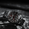 TRSOYE Men's watch, waterproof quartz steel belt, Amazon, 30m
