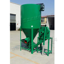 猪饲料搅拌粉碎一体机 自吸式饲料搅拌机 小型五谷杂粮混合机