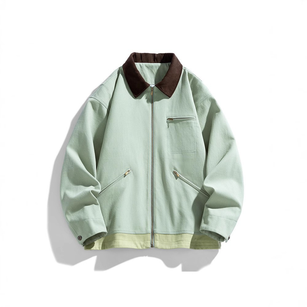 2503 민트그린 [워시드 캣아이 원단]