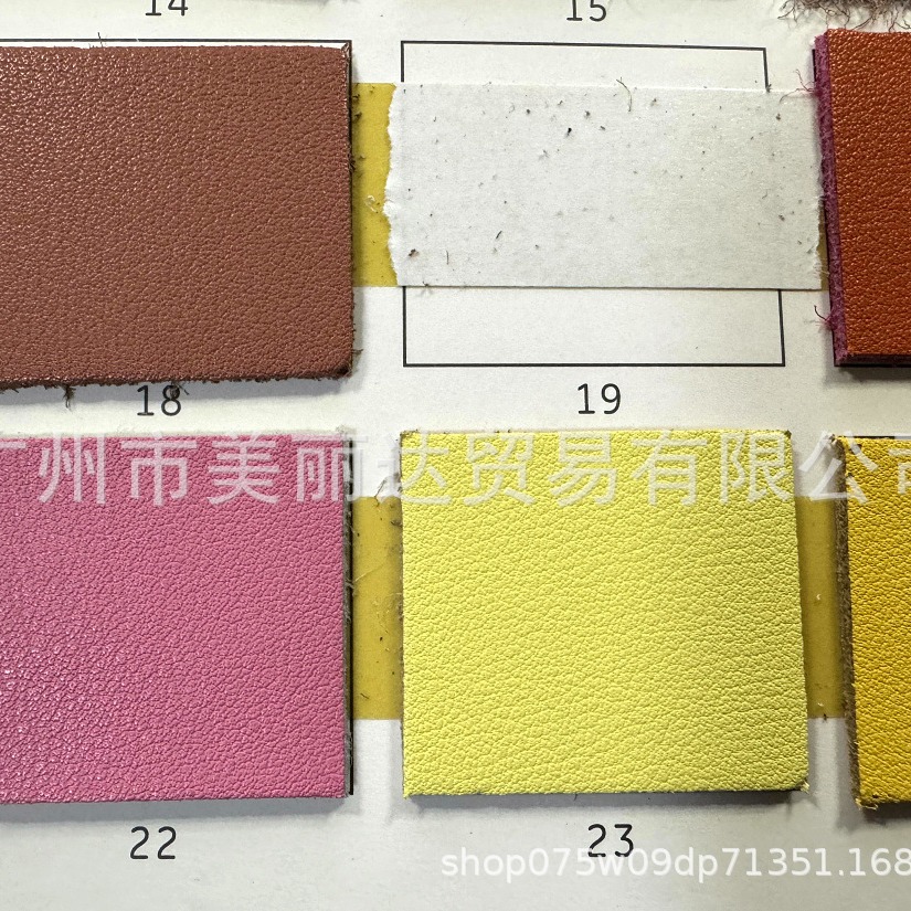 用于手袋鞋材箱包等结实平滑光滑二层牛皮真皮革20-30平方英寸1张