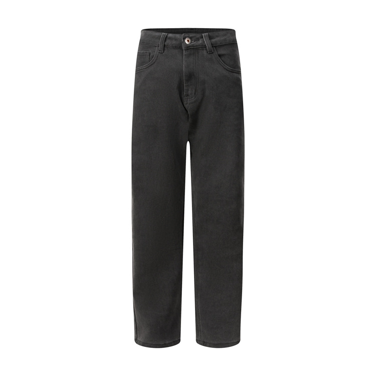 Men's retro brand base jeans