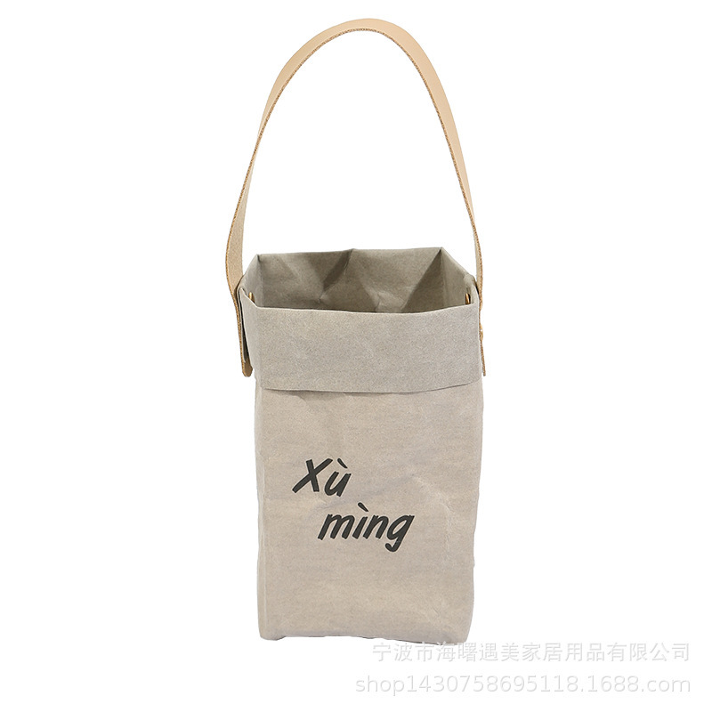 Большой подстаканник из крафт-бумаги серого цвета слюды с увеличенным сроком службы