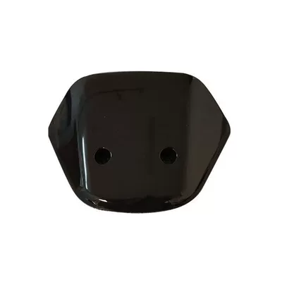 Batman Windshield No. 9 Motorcycle front windshield - black-black-round-wind-deflector