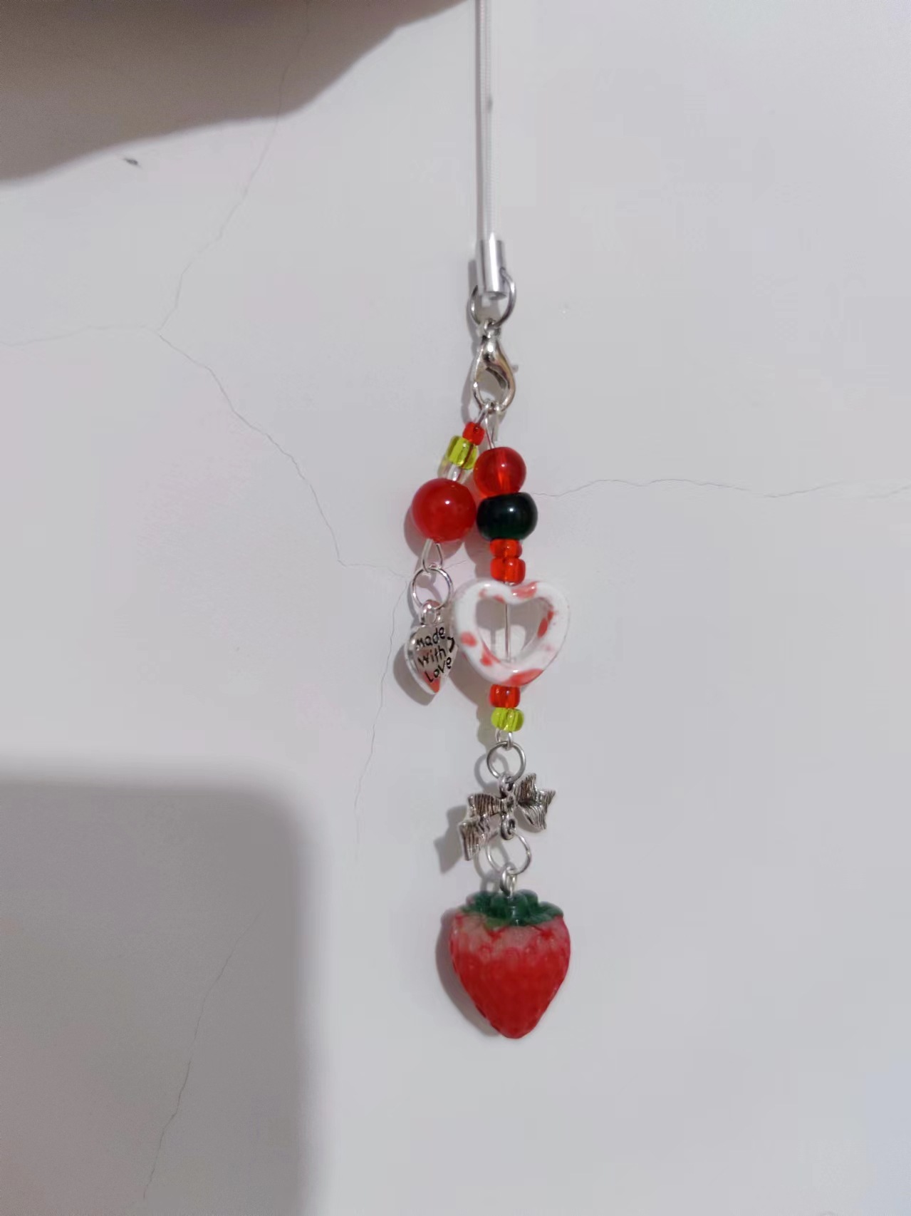 Simple Style Style 1 Piece Simple Style Fruit Acrylic Keychain