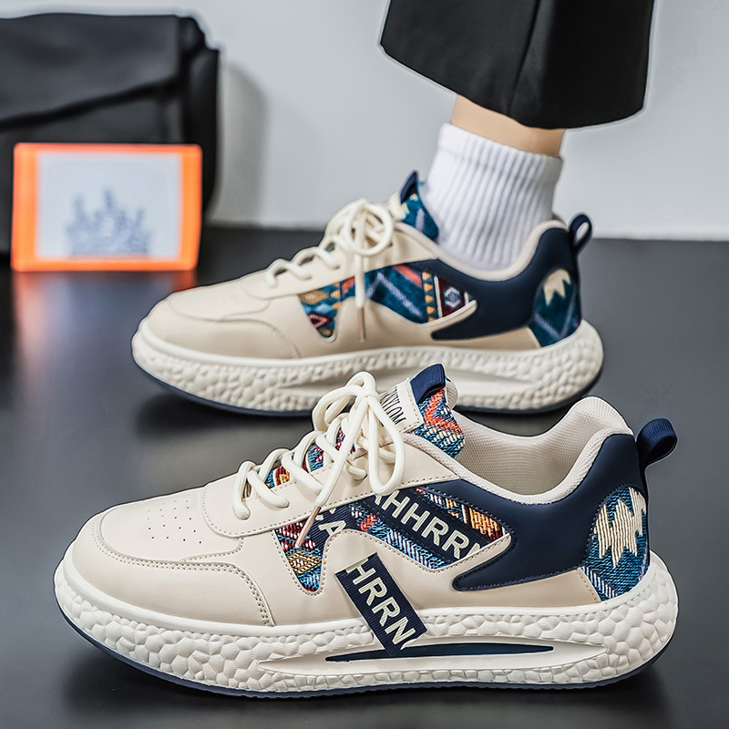 2026 primavera nueva moda universal zapatos deportivos casuales antideslizantes para hombre transpirables Agan ligero y suave zapatos de moda para hombres