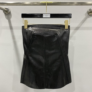 Trend denim sexy bra top with zipper sleevless, European style