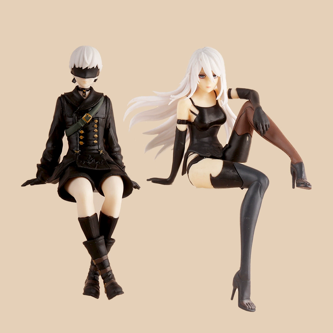 Фигурка Neil 9S YoRHa No.2, 18 см, аниме-оформление для полки — сидячие и стоячие позы