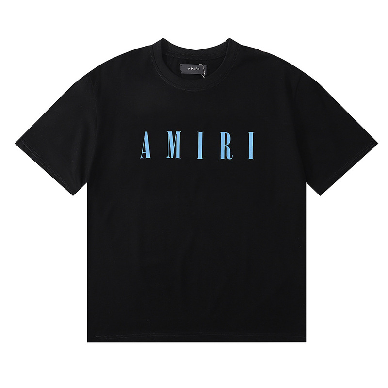 国境を越えた卸売り美潮AMIRI T-Shirt薔薇頭蓋頭プリント双糸純綿半袖tシャツ男女|undefined