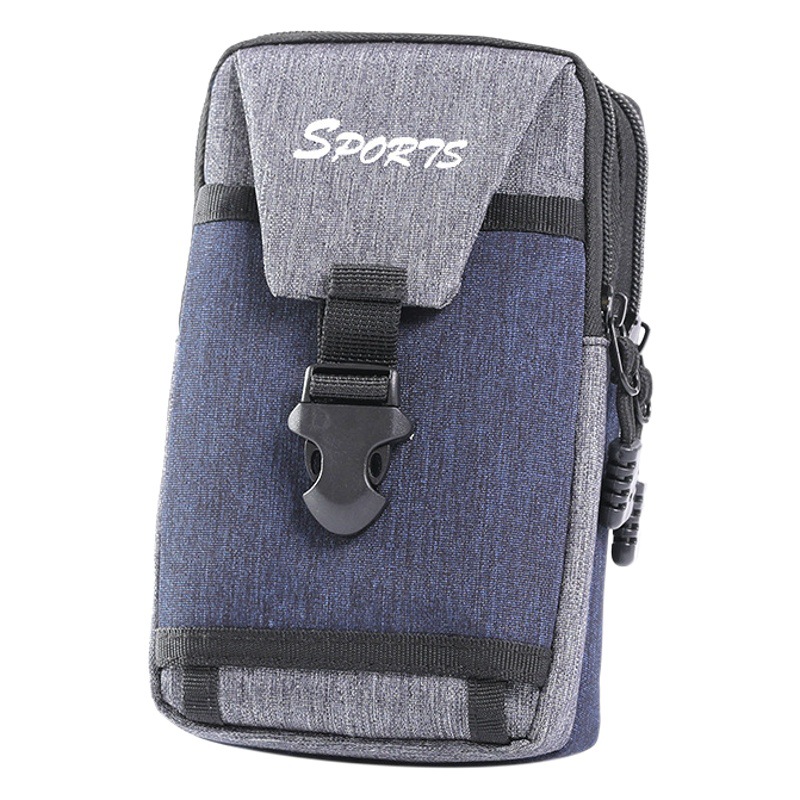 Outdoor Strap Waist Bag Simple Style Triangle Strap Waist Bag 2099 Outdoor Mobile Phone Bag