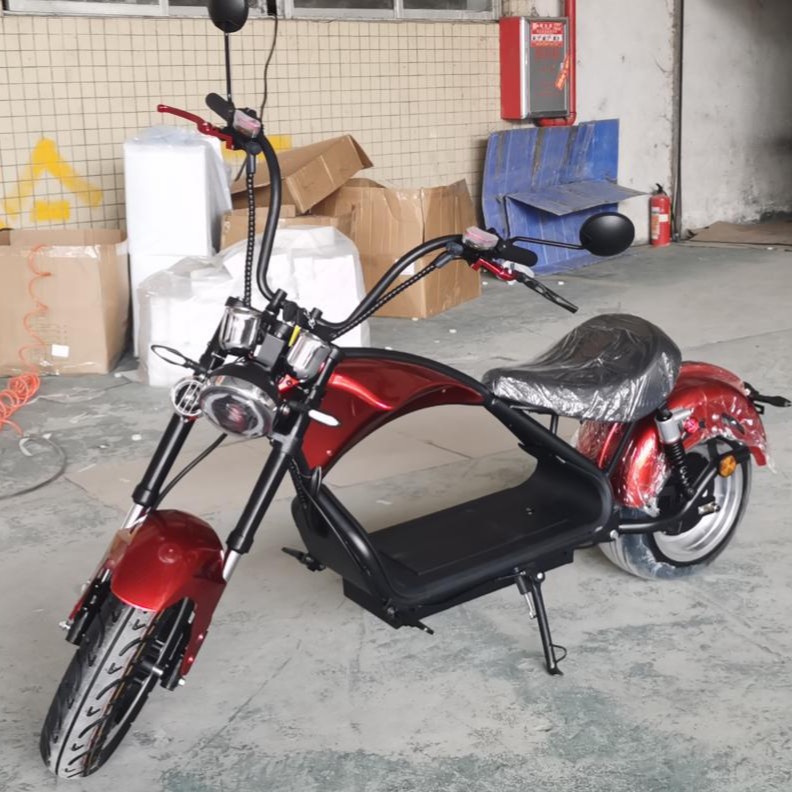 Ha Lei Electric Motorcycle Scooter Battery Vehicle South America (Auto Parts and Accessories) - red-1783883cm