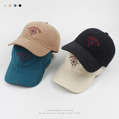 Korean Embroidered Letterssunshade Cap display picture 20