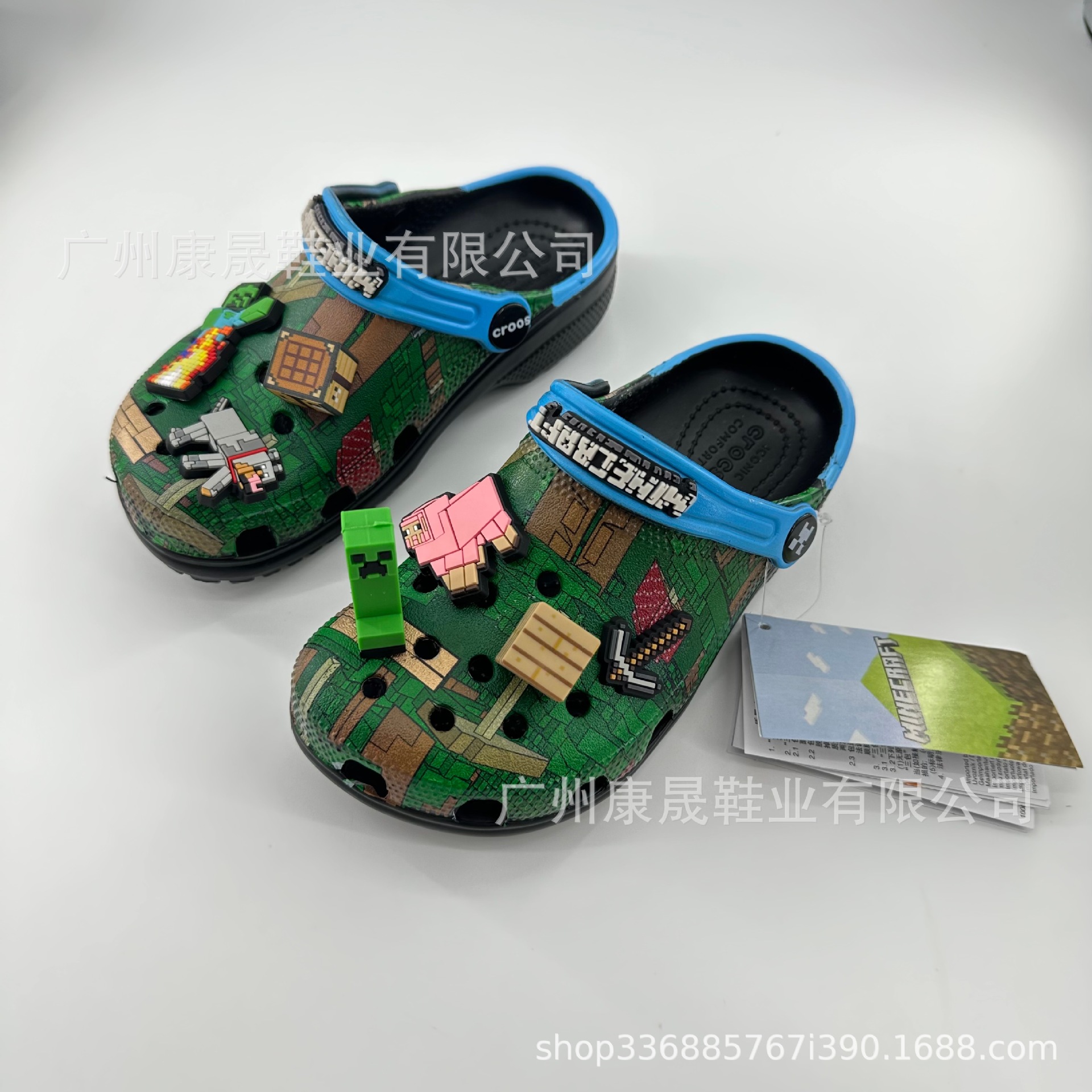 "Flying Little Girl" nuevos zapatos de playa de marca compartida, zapatos para padres e hijos, zapatos con agujeros para todo fósforo al aire libre, sandalias y zapatillas simples
