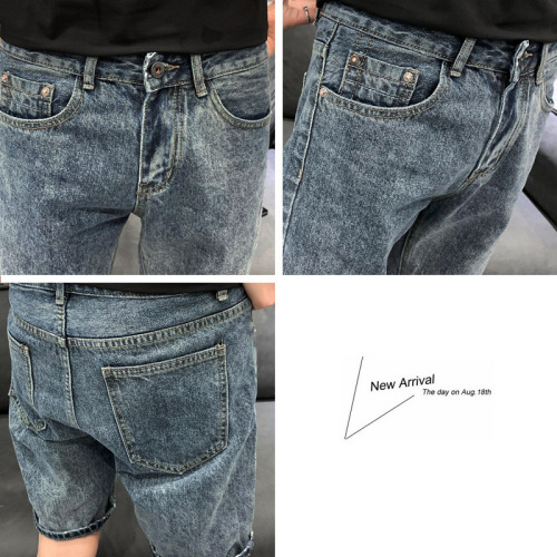 Men's Summer Loose American Style Trendy Casual Pants Mid-Thigh Summer Wear Hip-Hop Brand Versatile Five-Finger Pants