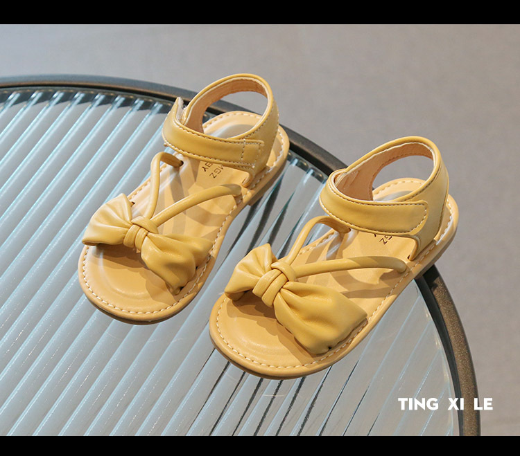 Versione coreana di sandali casual con suola morbida, scarpe da spiaggia estive per bambine, scarpe per bambini 2023_voghion.com