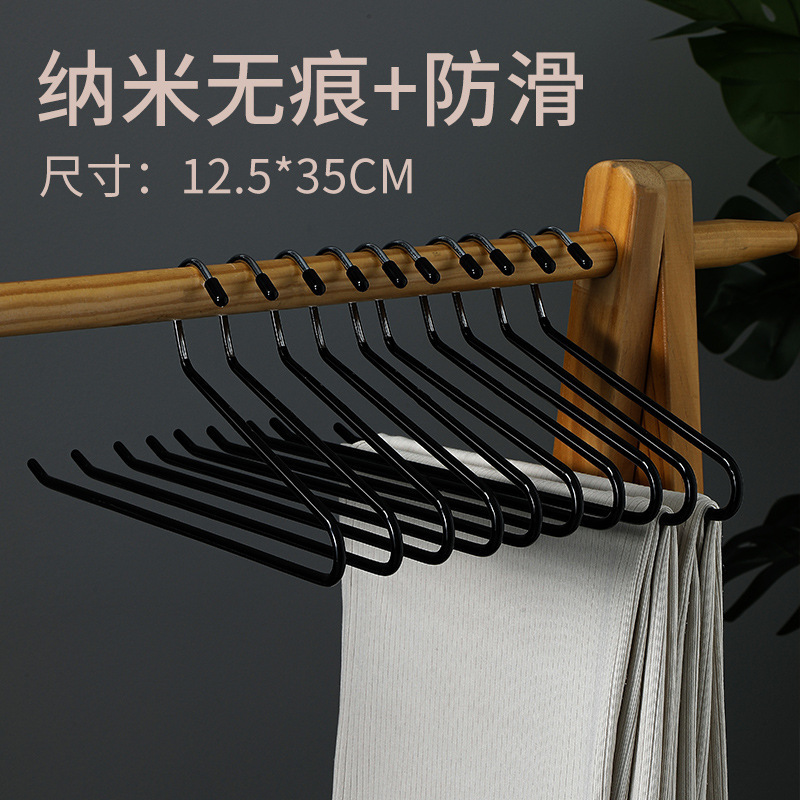 거위형 바지걸이 앞 35cm-블랙
