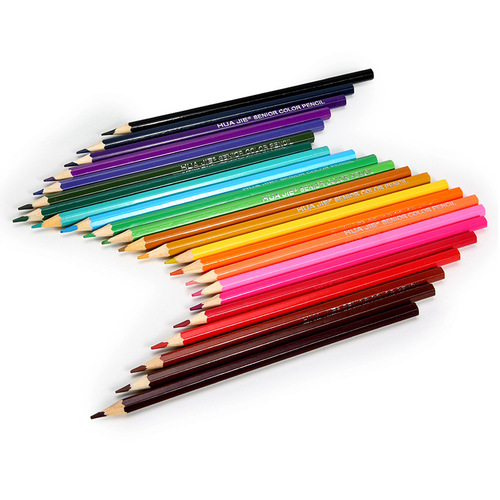 Huajie Factory Wholesale Boxed Creative Drawing Color Pencils Coloring Pastel Secret Garden Student Supplies