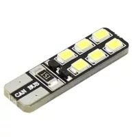 Лампа декодирования T10-2835-12smd, сверхяркий светодиодный индикатор, широкая индикаторная лампа, лампа для номерного знака, лампа для чтения