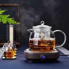 G5PA绿昌明玻璃煮茶壶耐高温大号泡茶壶家用电陶炉烧水壶加厚茶具