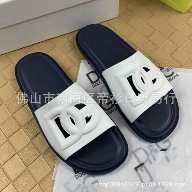 Юго-Восточная Азия Европа Внешняя торговля Высокое качество тапочки для мужчин летом новые буквы полые
