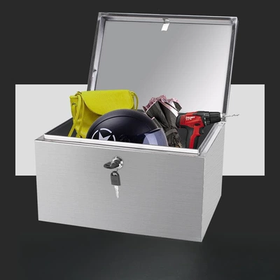 Motorcycle trunk stainless steel motorcycle trunk
