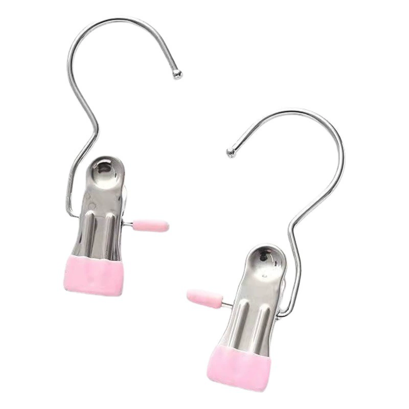 Зажим для брюк Бытовая бесшовная стойка для брюк Многофункциональный крючок Зажим для одежды из нержавеющей стали Специальная стойка для одежды для подвешивания брюк