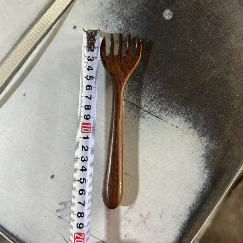 六爪両用鹿角櫛 頭皮圧迫リラックス 鹿角櫛 頭皮ストレス解消ツール ヘッドセラピー 小型櫛|undefined