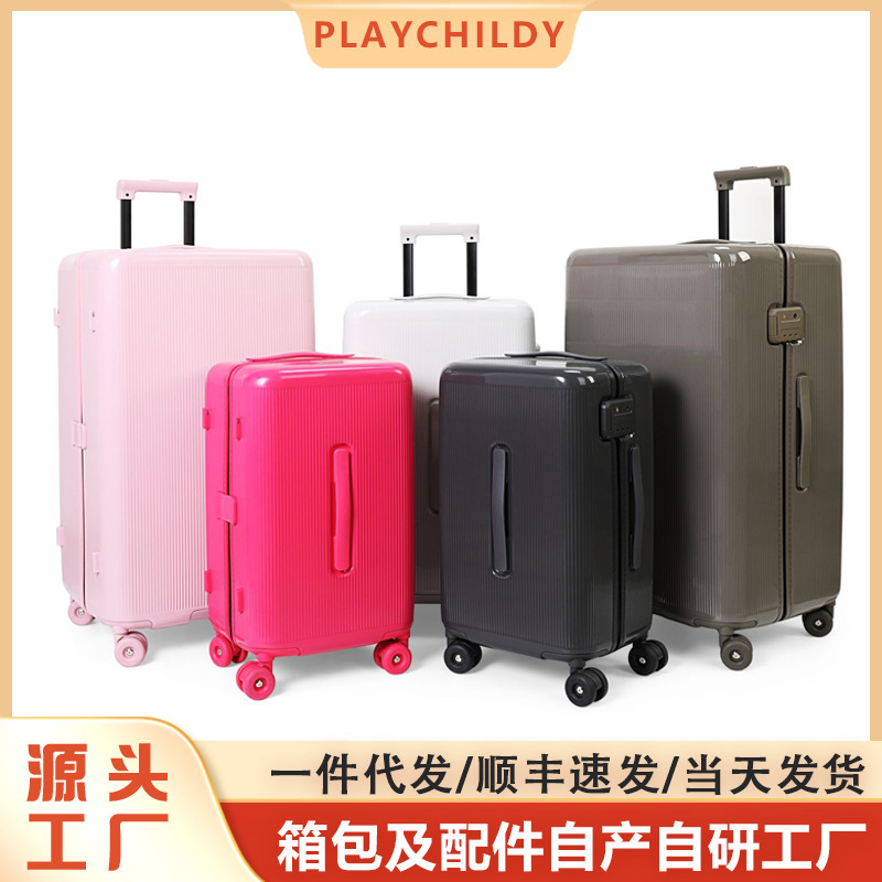 Hot-Selling Extra-Large Capacity Suitcase with Double-Layer Explosion-Proof Zipper, Yifeng Customs Lock Aluminum Trolley Case, In-Stock Luggage Hot-Selling Extra-Large Capacity Suitcase with Double-Layer Explosion-Proof Zipper, Yifeng Customs Lock Aluminum Trolley Case, In-Stock Luggage