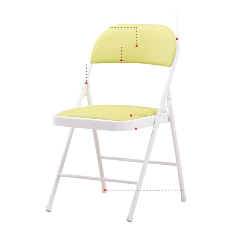 Backrest Metal Folding Chair Simple Computer Chair Conference Chair Casual Fashion Office Chair Simple Folding Chair Wholesale