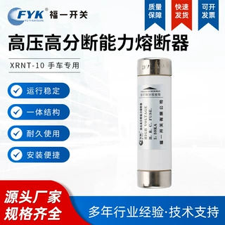 福一xrnt-10手车用高压高分断能力熔断器陶瓷保险丝管限流熔断器