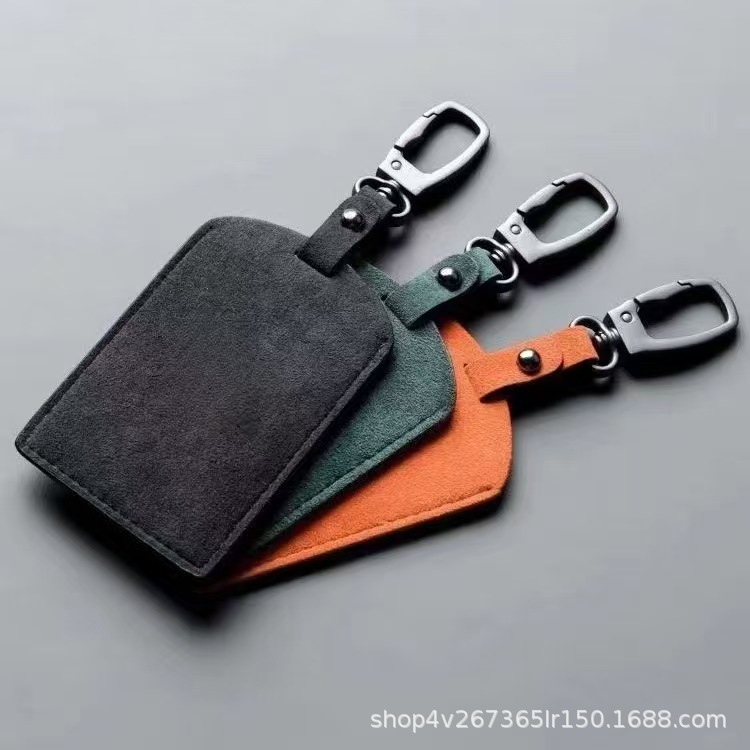 Faux Leather Car Nfc Card Holder Id Card Holder Community Access Card Holder Key Lanyard Card Unisex Key Card