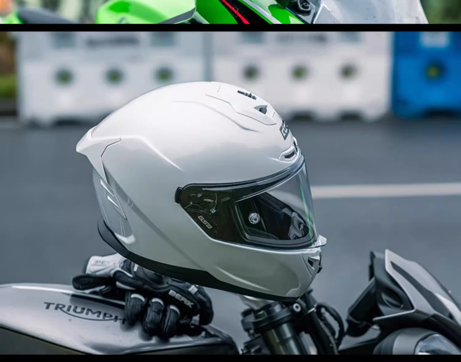 GSB Full Face Motorcycle Helmet for Men and Women GSB361GT