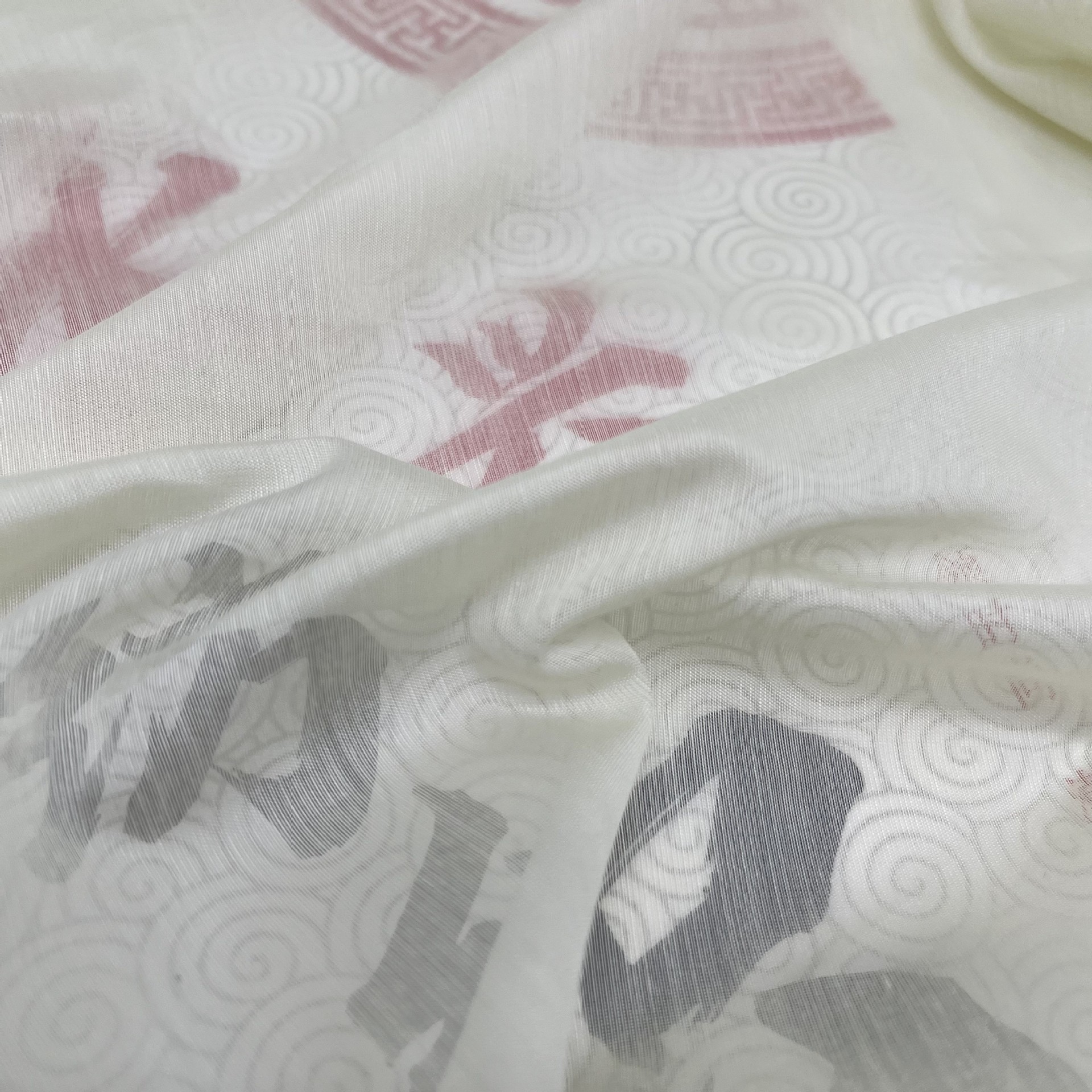 Tencel plain shirt fabric spring and summer Hanfu thin and transparent fabric shirt suspenders woven Tencel fabric dyeing