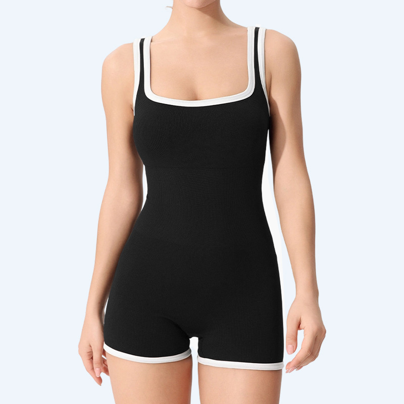 Transfronterizos chaleco de entrenamiento aéreo pantalones cortos de entrenamiento físico conjunto de ropa de mujer con cintura de pecho camiseta