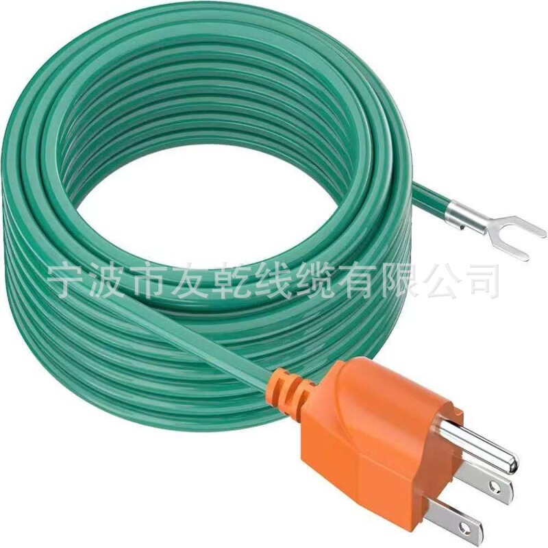 Uogw Shielded Ethernet Terminal Block Adhesive Grounding Extension Cable, 10 Feet (3m) 16Awg