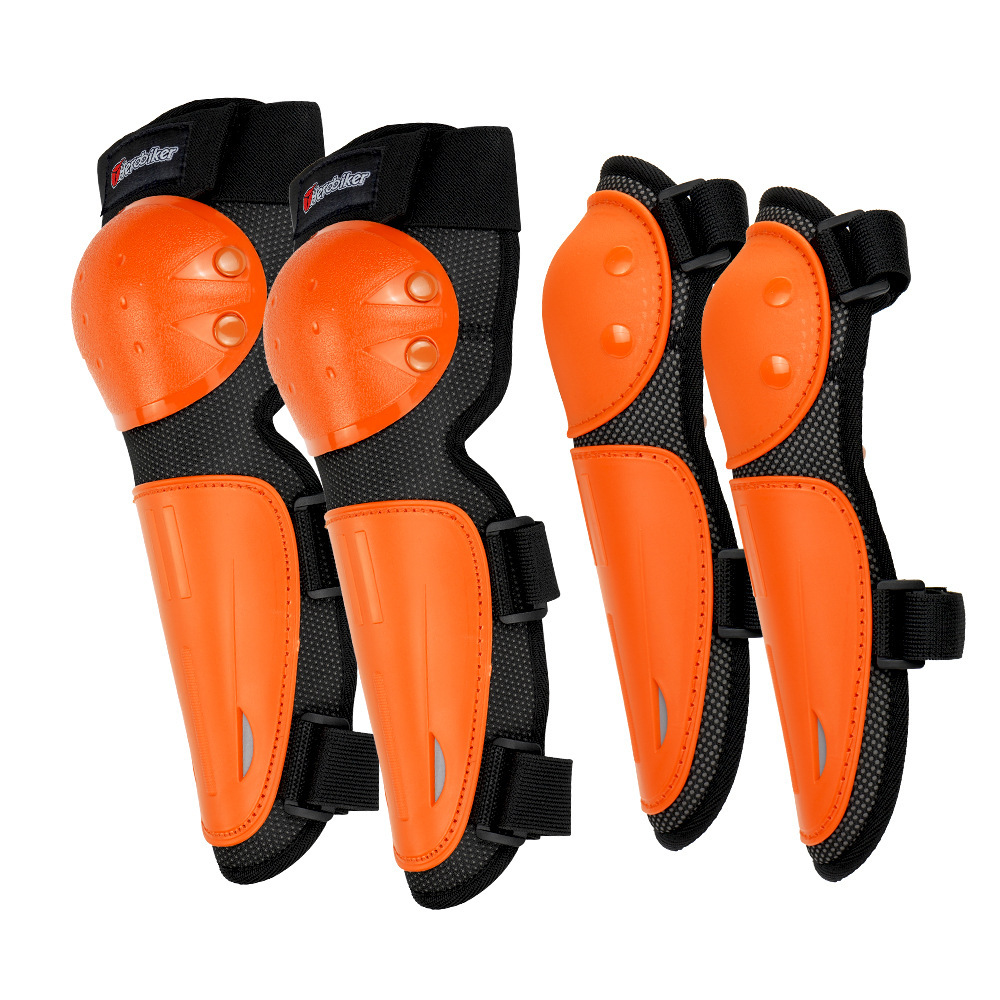 chaqueta de armadura para niños rueda de protección de bicicleta esquí rodilla de protección de codo deportivo al aire libre bicicleta de montaña protector
