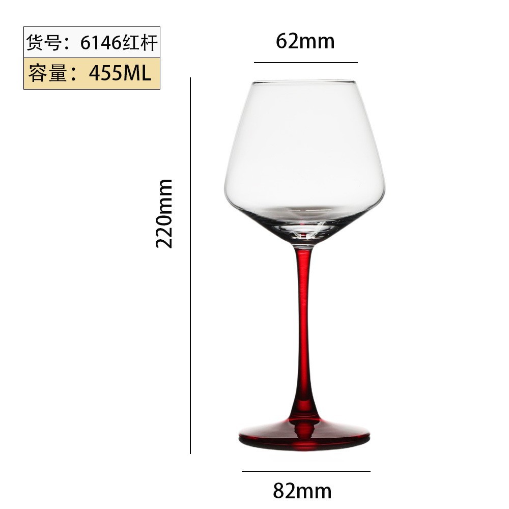 Spot al por mayor tazas de vino tinto cortadas en frío tazas de vino