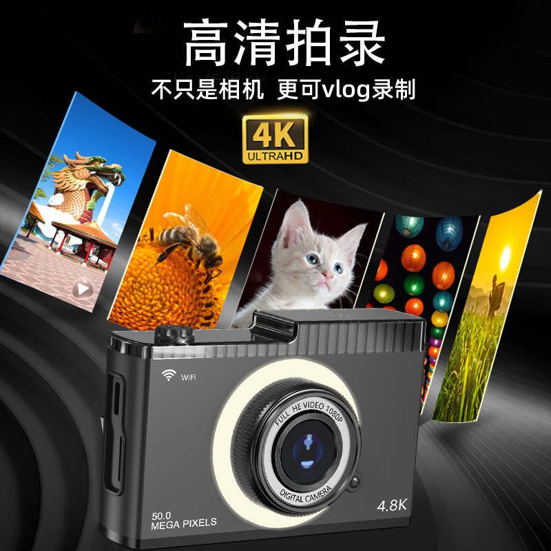 Nueva cámara de estudiante retro Y5 CCD de nivel de entrada SLR digital HD mini cámara de vídeo al por mayor