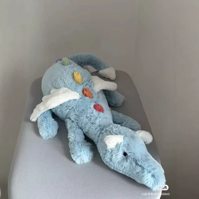 Oyuncaq yastıqlar, Doll Fun Jellycat Plush - sky-dragon-50cm-complete-with-three-standards-ready-stock-wholesale